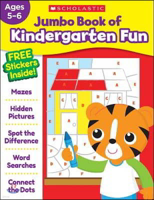 Jumbo Book of Kindergarten Fun Workbook