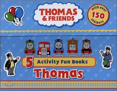 Thomas & Friends : 5 Activity Fun Books (Carry Case)