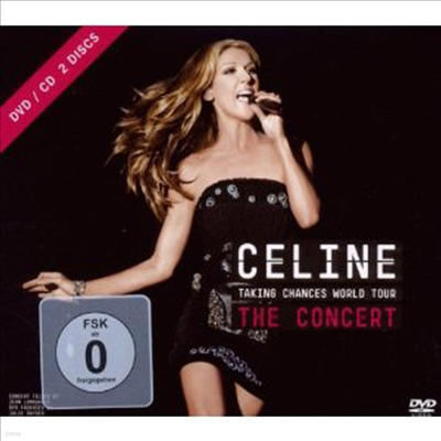 Celine Dion - Taking Chances World Tour: The Concert (PAL ) (DVD+CD)(Digipack)