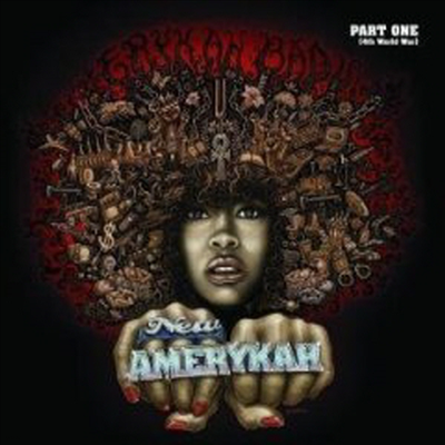 Erykah Badu — New Amerykah, Pt. 1: 4th World War 앨범 커버