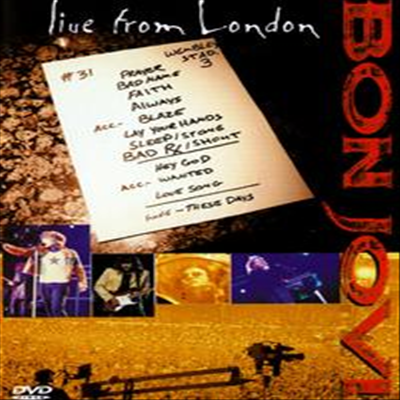 Bon Jovi - Live From London (ڵ1)(DVD)(1995)