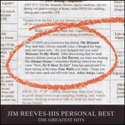 Jim Reeves - His Personal Best-The Greatest Hits