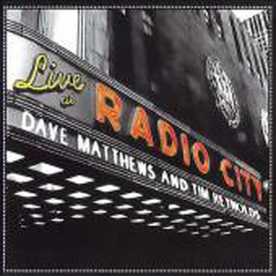 Dave Matthews & Tim Reynolds - Live At Radio City Music Hall (2CD)(CD)