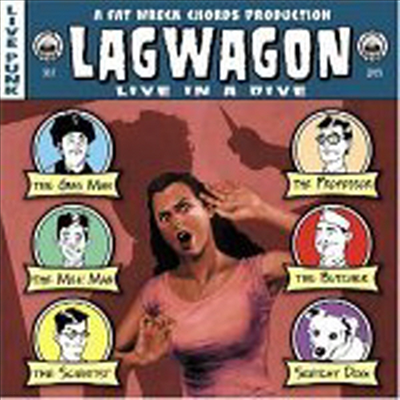 Lagwagon - Live In A Dive (CD)