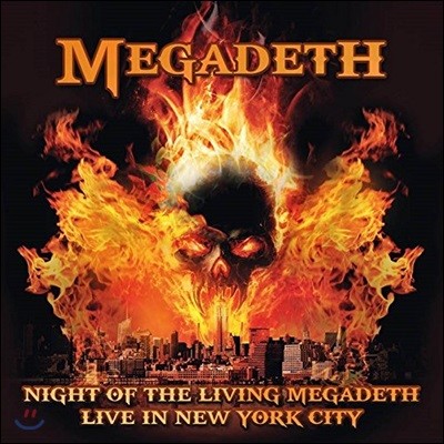 Megadeath (ް) - Night Of The Living Megadeth: Live In New York City (1994 MTV ̺ Ȳ) [ ÷ LP]