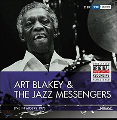 Art Blakey & The Jazz Messengers - Live in Moers 1976 (Ʈ Ű  ޽    佺Ƽ ̺) [2 LP]