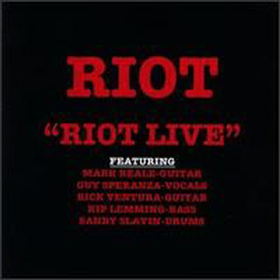 Riot - Riot Live (CD)
