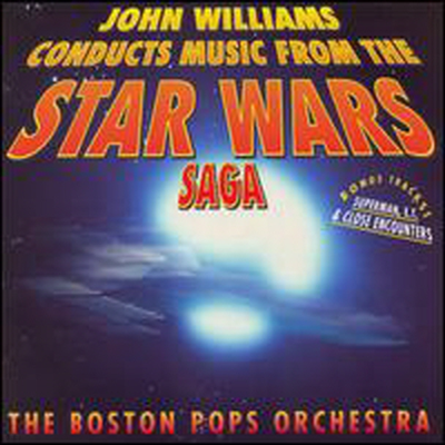 John Williams & Boston Pops - John Williams Conducts Music from the Star Wars Saga (CD)