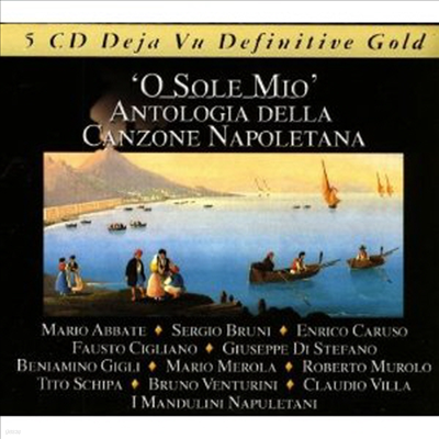 Various Artists - O Sole Mio: Antologia Canzone Napoletana (5CD Boxset)