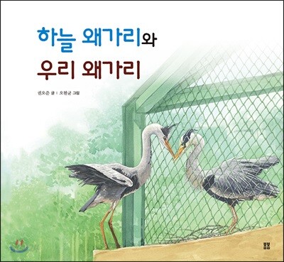 하늘 왜가리와 우리 왜가리