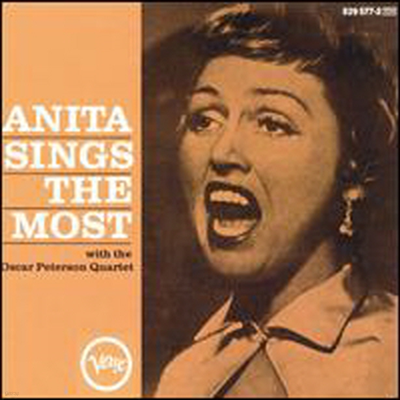 Anita O'day - Anita Sings The Most (W/Oscar Peterson Quartet)(CD)
