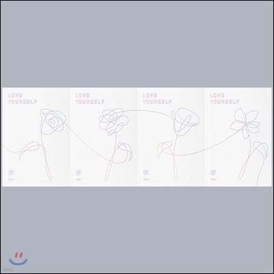 방탄소년단 (BTS) - 미니앨범 5집 : Love Yourself 承 'Her' [L+O+V+E 4종 SET]