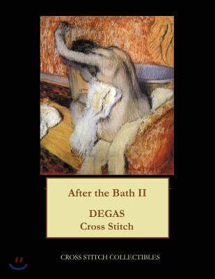 After the Bath II: Degas cross stitch pattern