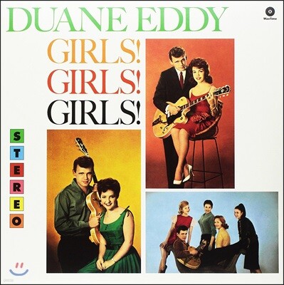 Duane Eddy — Girls! Girls! Girls! 앨범 커버
