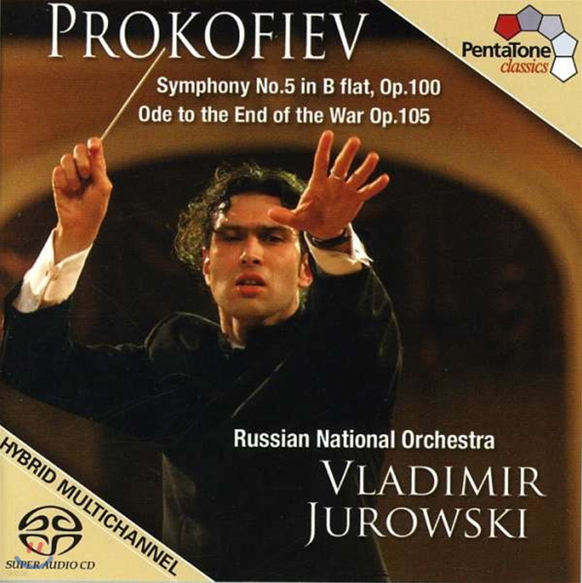 Vladimir Jurowski 프로코피에프: 교향곡 5번, 전쟁 종결에 부치는 송가 작품 - 블라디미르 유로프스키, 러시아 국립  관현악단 (Prokofiev: Symphony Op.100, Ode To The End Of The War Op.105) - 예스24