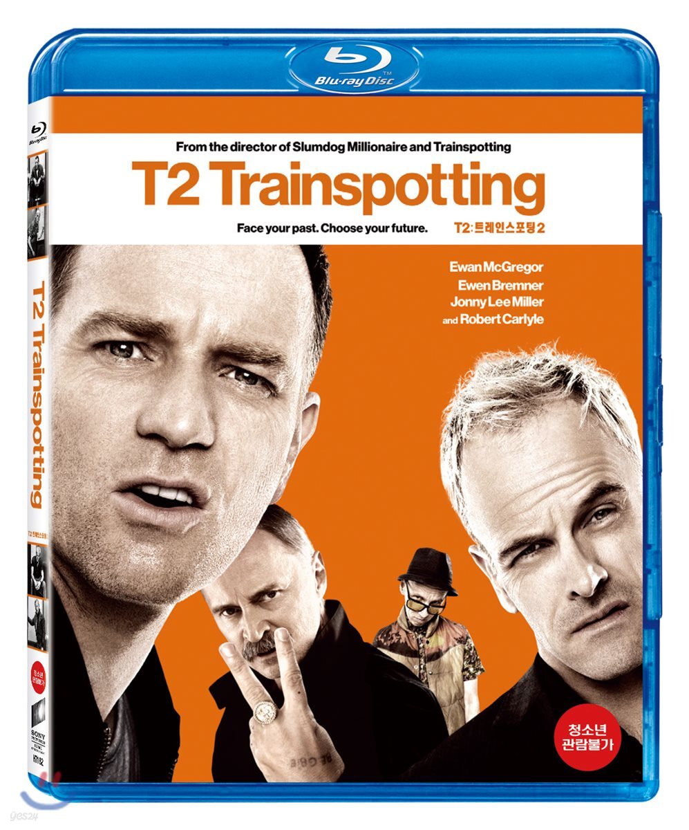 T2 : Trainspotting 2 Blu-ray 1-Disc Korea Import Region A English Sub