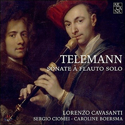 Lorenzo Cavasanti ڷ: ڴ ҳŸ - η īٻƼ (Telemann: Sonate a Flauto Solo [Recorder Sonatas)