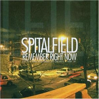 Spitalfield - Remember Right Now (CD)