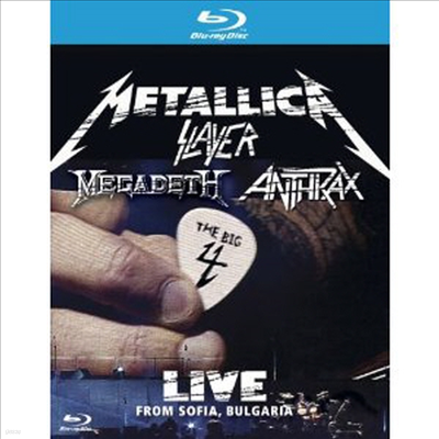 Metallica / Slayer / Megadeth / Anthrax - Metallica, Slayer, Megadeth, Anthrax: The Big 4 - Live from Sofia, Bulgaria (2 (Blu-ray) (2010)