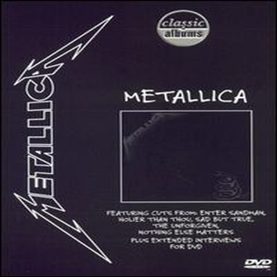 Metallica - Classic Albums - Metallica: Metallica (지역코드1)(DVD)(2001)