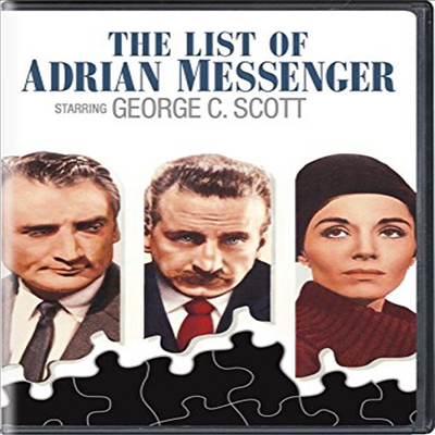 List Of Adrian Messenger (Ʈ  Ƶ帮 ޽)(ڵ1)(ѱ۹ڸ)(DVD)