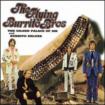 Flying Burrito Brothers - Gilded Palace of Sin/Burrito Deluxe (2 On 1 CD)(CD)