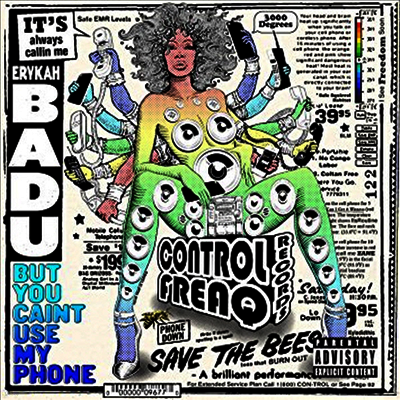 Erykah Badu — But You Caint Use My Phone 앨범 커버