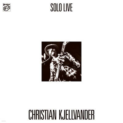 Christian Kjellvander — Solo Live (2015년 솔로 라이브) 앨범 커버