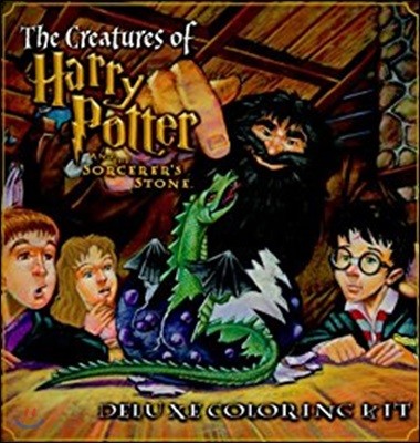 Creatures of Harry Potter : Deluxe Coloring Kit
