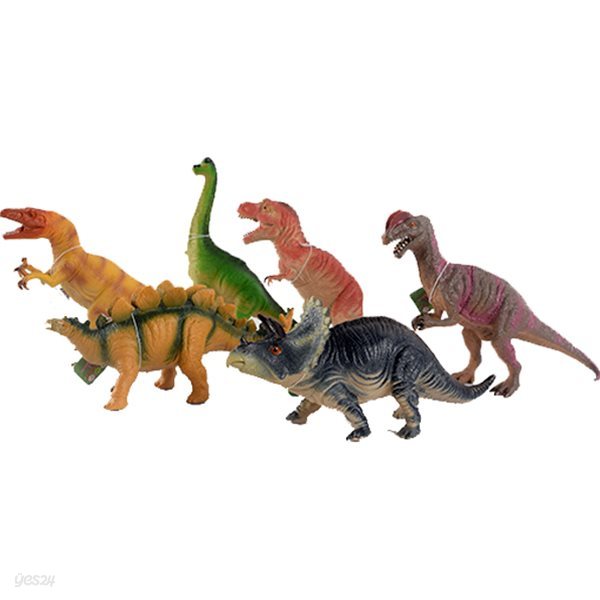 레인보우리퍼블릭 6종 대형 공룡세트