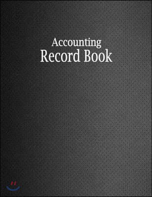 Accounting Record Book: 100 Pages, 3 Column Ledger