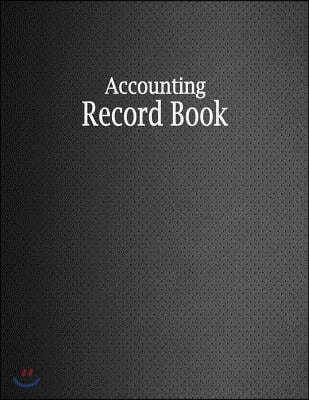 Accounting Record Book: 100 Pages, 5 Column Ledger