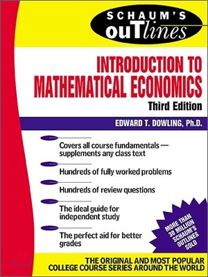 Schaum's Outline Introduction to Mathematical Economics