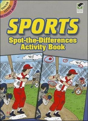 Sports Spot-the-Differences Activity Book