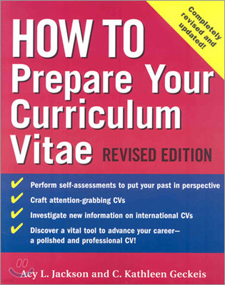 How to Prepare Your Curriculum Vitae