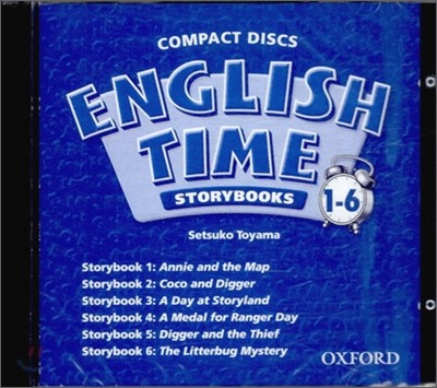 English Time 1~6 : Story Book Audio CD
