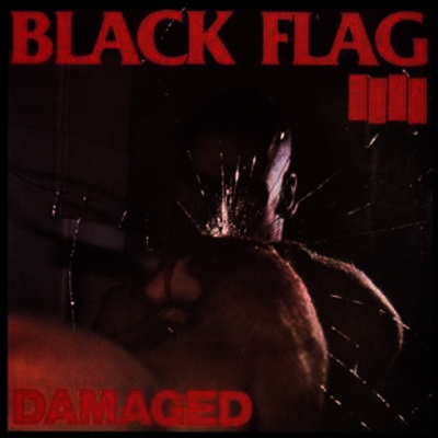 Black Flag — Damaged 앨범 커버