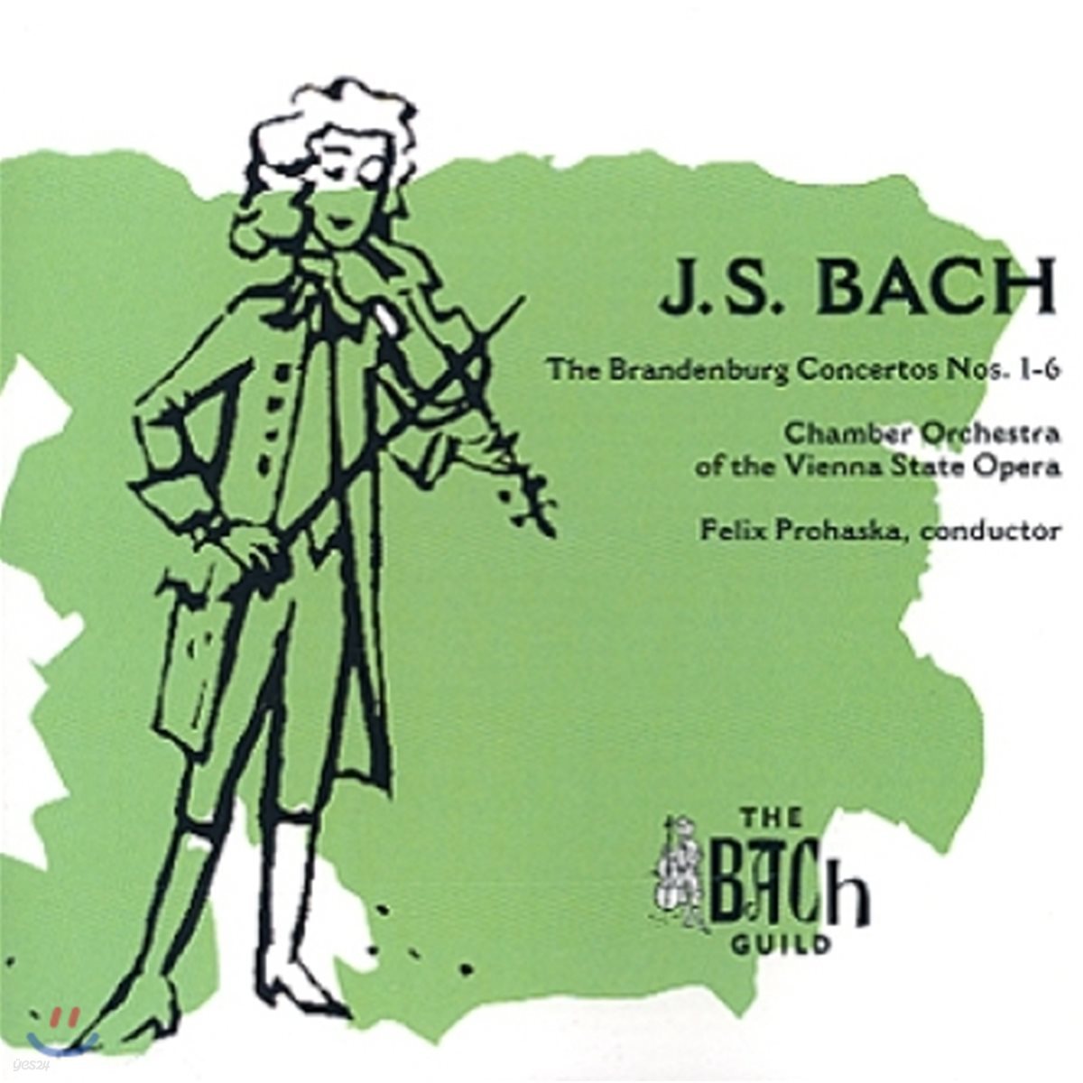 Felix Prohaska 바흐: 브란덴부르크 협주곡 1-6번 (J.S. Bach: The Brandenburg Concertos BWV1046-1051)