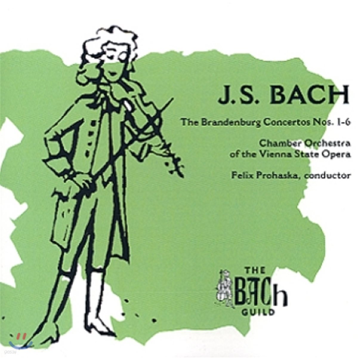 Felix Prohaska 바흐: 브란덴부르크 협주곡 1-6번 (J.S. Bach: The Brandenburg Concertos BWV1046-1051)