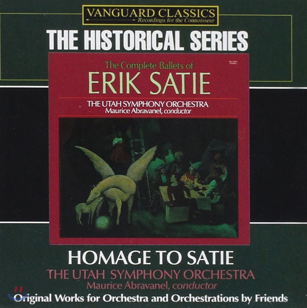Maurice Abravanel 사티를 그리며 - 발레 전곡 (Homage to Satie - The Complete Ballets of Erik Satie)