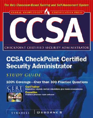 Ccsa Next Generation Check Point( TM) Certified Security Administrator ...