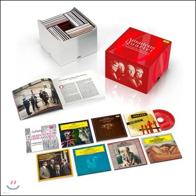 Amadeus Quartett 아마데우스 사중주단 - DG, 데카, 웨스트민스터 녹음 전집 (The Complete Recordings on Deutsche Grammophon, Decca, Westminster)