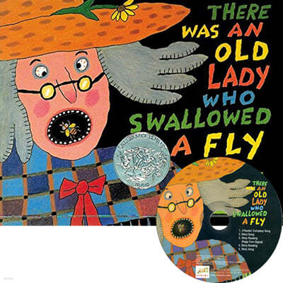 [ο] There Was an Old Lady Who Swallowed a Fly (Hardcover & CD Set)