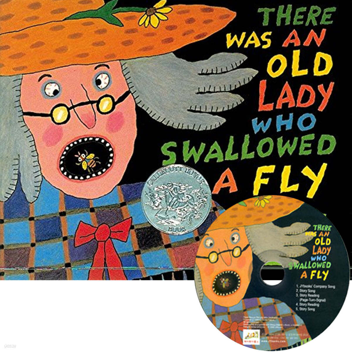 [노부영] There Was an Old Lady Who Swallowed a Fly (Hardcover &amp; CD Set)