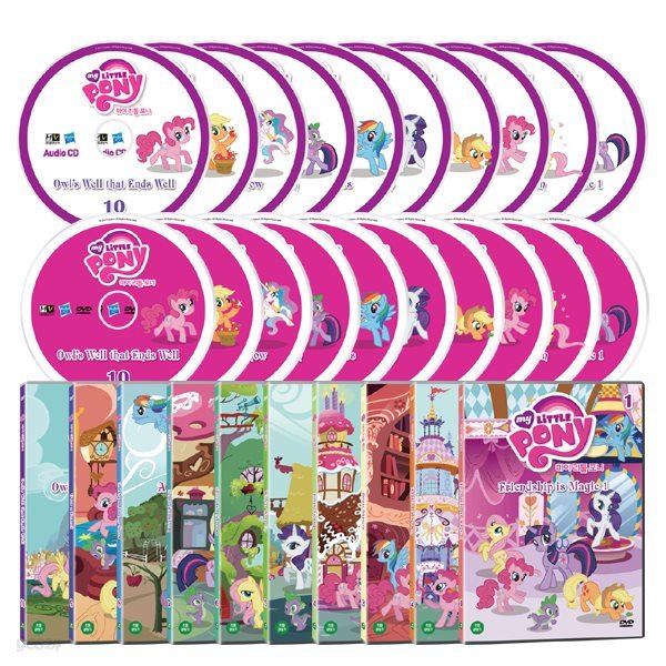 [썸머세일 60%+옥토넛 극장판 8종 증정]마이 리틀 포니 My Little Pony 20종세트