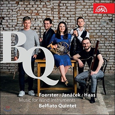 Belfiato Quintet 푀르스터: 목관 5중주 Op.95 / 하스: 목관 5중주 Op.10 / 야나체크: 목관 6중주 '젊음' - 벨피아토 퀸테트 (Foerster / Haas: Wind Quintet / Janacek: Wind Sextet 'Mladi')