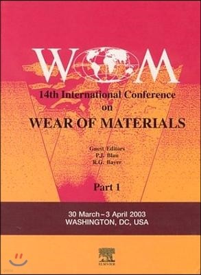 Wear of Materials: 14th International Conference