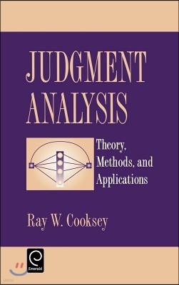 Judgement Analysis: Theory, Methods and Applications