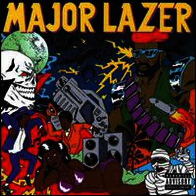 Major Lazer — Guns Don't Kill People... Lazers Do 앨범 커버