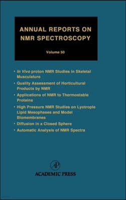 Annual Reports on NMR Spectroscopy: Volume 50